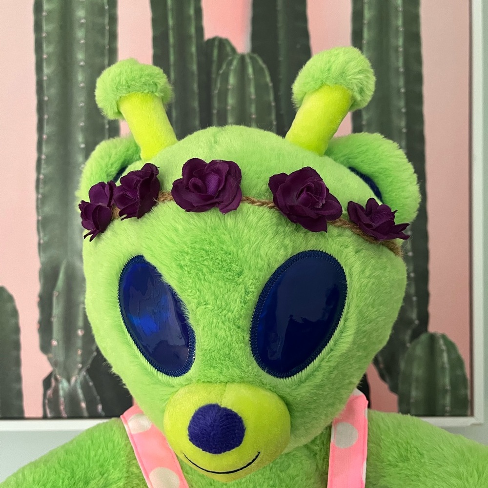 Purple Floral Headband for Build a Bears